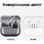 Гарнитура вкладыши Samsung Galaxy Buds 3 серебристый беспроводные bluetooth в ушной раковине, фото9