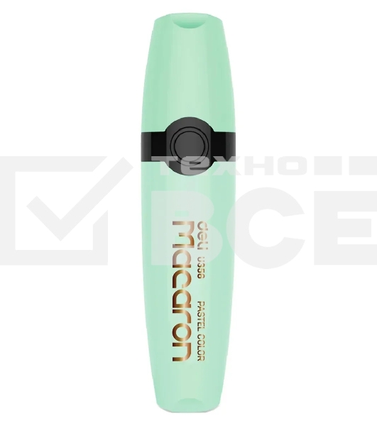Текстовыделитель Deli EU356-GN Macaron скошенный пиш. наконечник 1-5мм мятный