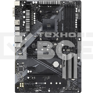 Материнская плата ASRock B450 Pro4 R2.0, AM4, AMD B450, 4xDDR4, 6xSATA, 2xM.2, 1xPCIe 3.0 x4, 1xPCIe 3.0 x16, 1xDP, 1xHDMI, 1xVGA, 1x 1Gb LAN, 3x3.5 мм, 7.1, ATX