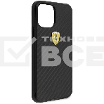 Чехол (клип-кейс) для Apple iPhone 12 mini Ferrari черный (FERCAHCP12SBK), фото6