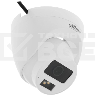 Камера видеонаблюдения аналоговая Dahua DH-HAC-HDW1200CLQP-IL-A-0280B-S6 2.8-2.8мм HD-CVI HD-TVI цв. корп.:белый (DH-HAC-HDW1200CLQP-IL-A-0280B)
