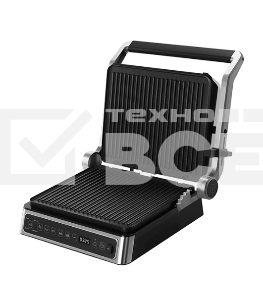 Гриль электрический BQ GR3010 черный/стальной