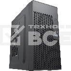 Компьютерный корпус с блоком питания Foxline 450Вт./Case Forza mATX, 450W, 2xUSB 2.0+2xUSB 3.0, Black, w/o FAN, 8 см fan PSU, power cord, фото 1