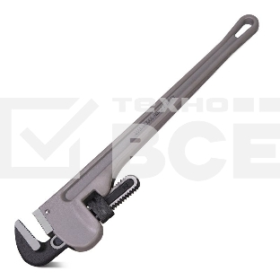 Трубный ключ Стиллсона облегченный Deli DL105024 550мм, максимальное открытие 73мм, Cr-Mo + алюминиевый сплав