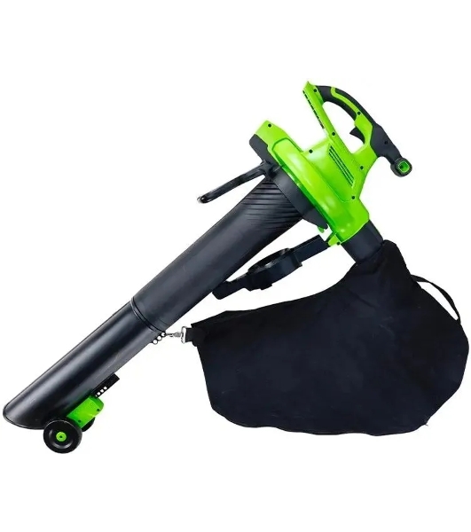Воздуходув-Садовый Пылесос аккумуляторный GreenWorks GD40BVII, 40V, бесщеточный, без АКБ и ЗУаккумуляторный (2406907)