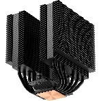 Кулер для процессора PCCooler RT620 PRO BK (250W, 4-pin PWM, 153mm, Al/Cu, 6x6mm, 2x120mm, 73.32CFM, 34.9dBA, 2200RPM, S: 1851/1700/1200/115X, AM5/AM4, черный), фото5