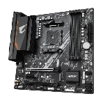 Материнская плата Gigabyte B550M AORUS ELITE, AM4, AMD B550, 4xDDR4, 4xSATA, 2xM.2, 1xPCI-E 4.0 x16, 1xPCI-E 3.0 x4, 1xPCI-E x1, 1xHDMI, 1xDVI-D, 1x 1Gb LAN, 4xUSB-A 2.0, 4xUSB-A 3.2 Gen 1, 3x3.5 мм, 7.1, Micro-ATX, фото4