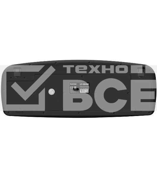 Клавиатура ExeGate LY-504M (EX280435RUS) проводная, USB, черный