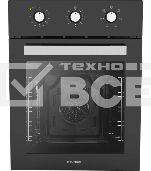 Духовой шкаф электрический Hyundai HEO 45311 BG черный