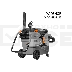 Пылесос строительный Bort BAX-700 серый 93418118, фото10