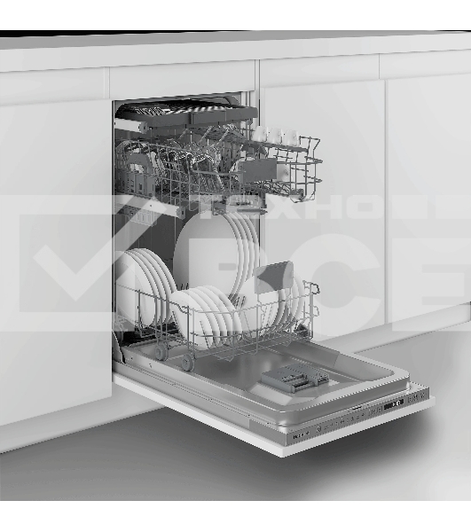 Встраиваемая посудомоечная машина Hotpoint HIS 2D87 D 2100Вт узкая инвертер