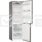 Холодильник Gorenje NRKE62XL серебристый металлик двухкамерный 203/99л морозилка снизу, No Frost, фото15