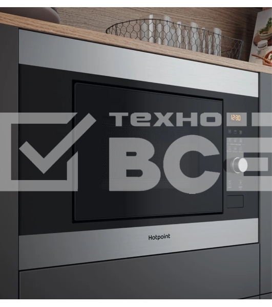 Встраиваемая микроволновая печь Hotpoint MF20G IX HA