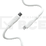 Кабель MORE CHOICE (4620202553119) K60ia 2м USB 3.0A PD 27W для Lightning ng 8-pin Type-C - 2м, белый, фото3
