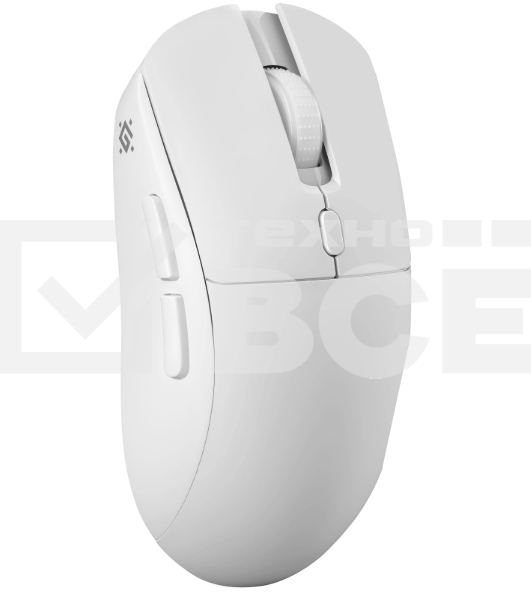 Мышь беспроводная/проводная Defender Stone GM-551 белый, 7200 dpi, радиоканал, Bluetooth, USB, кнопки - 7
