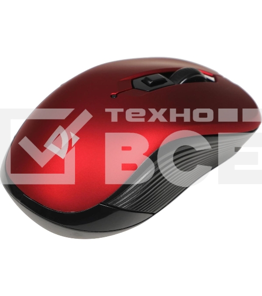 Мышь беспроводная Defender Gassa MM-105 красный, 1600 dpi, радиоканал, USB, кнопки - 6