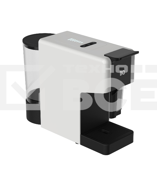 Капсульная кофеварка BQ CCM1064A White. 3 в 1: Nespresso, Dolce Gusto, молотый кофе/Давление 20 бар/Итальянская помпа/Автоматический капучинатор/DuoBoil - технология быстрого приготовления кофейных напитков/Выбор объема порции/Объем резервуара для воды 85