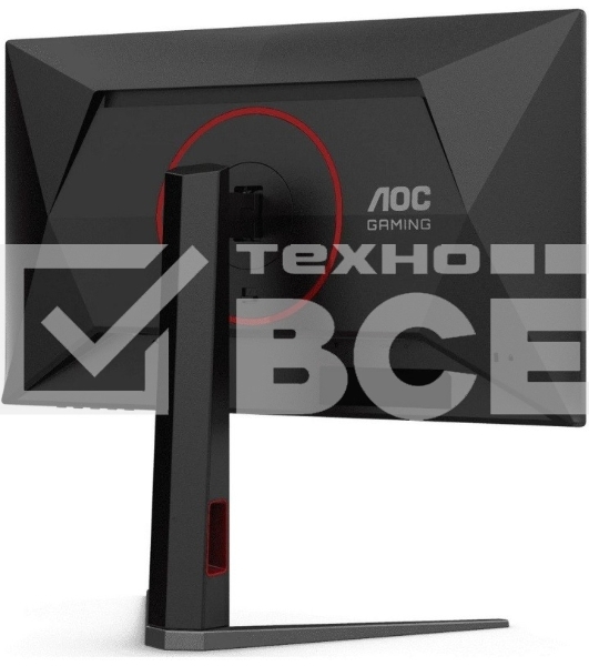 Монитор 24.5' AOC 25G4S Fast IPS 1920x1080, 310 Гц, 1 мс, 16:9, 400 кд/м², DP 1.4, 2xHDMI 2.0, DisplayHDR 400, Adaptive-Sync, черный