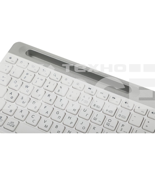 Комплект клавиатура+мышь A4Tech FStyler FB2535C беспроводной, USB + Bluetooth, 2000 DPI, белый