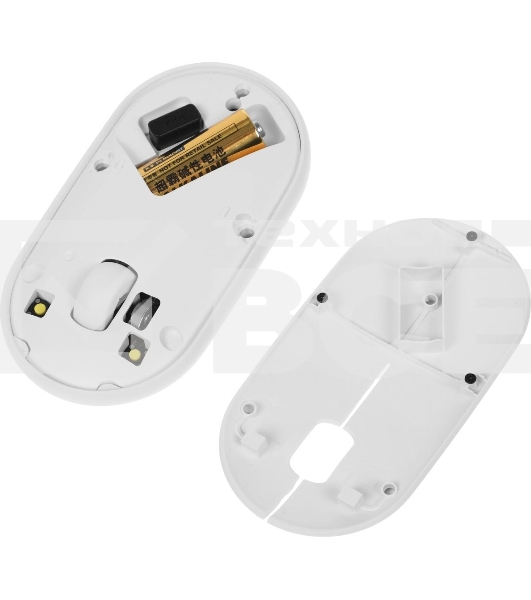 Мышь беспроводная Logitech Pebble M350 белый, 1000 dpi, радиоканал, Bluetooth, USB, кнопки - 3