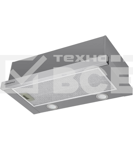 Вытяжка встраиваемая Maunfeld VS Light 60 нержавеющая сталь, 60 см, 520 куб. м/ч, 56 дБ