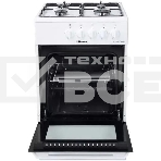 Плита газовая Hansa FCGW510029A белый, конфорок 4 газовых, духовка 53 л, 50 см x 85 см x 57 см, фото8