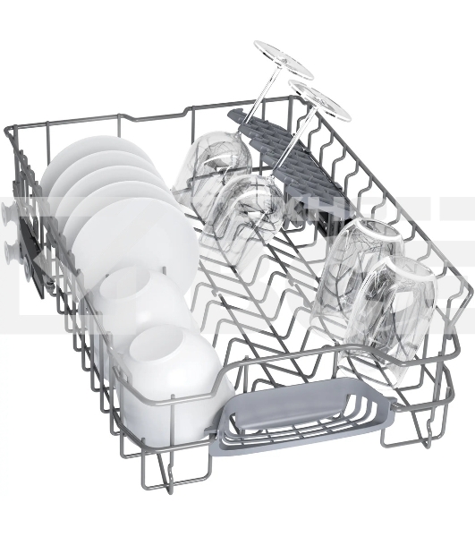 Посудомоечная машина Bosch SPS4HMI64Q серебряный, 45 см, 10 комплектов, сушка теплообменник, 46 дБ, класс А++