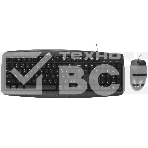 Комплект клавиатура+мышь Genius Smart KM-200 проводной, USB, 1000 DPI, чёрный, фото 1