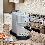 Кофеварка эспрессо Vitek VT-1515-SR серебристый, фото6