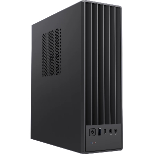 Корпус Foxline FL-461-FLX400, Slim-Desktop, чёрный