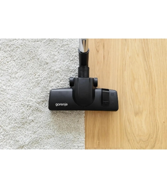 Пылесос Gorenje VC2001TABKG черный, 220/2200 Вт, уборка сухая, пылесборник контейнер 3,3 л