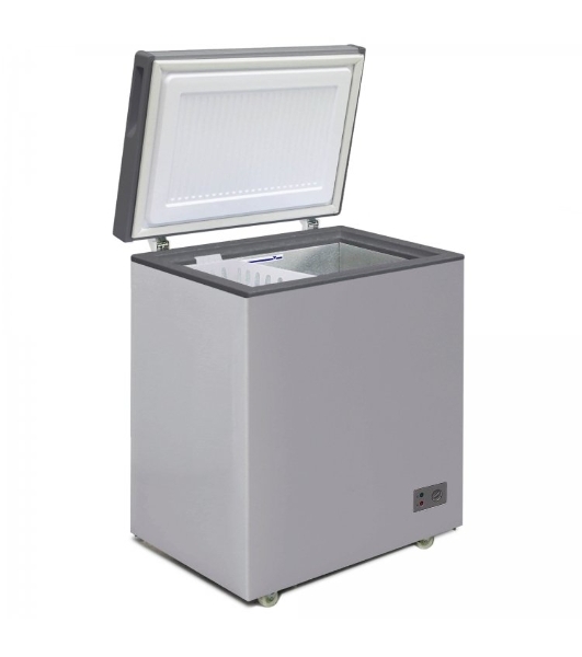 Морозильный ларь Бирюса Б-M155KX, металлик, 145л