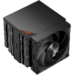 Кулер для процессора PCCooler RZ620Pro TC BK (265W, 4-pin PWM, 160mm, Al/Cu, 6x6mm, 2x120mm, 80CFM, 36.2dBA, 2400RPM, S: 1851/1700/1200/115X, AM5/AM4, black), фото7