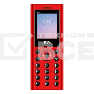 Мобильный телефон BQ 1858 Barrel красный/черный SC6531E