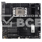 Материнская плата ASUS Pro WS W790E-SAGE SE, LGA4677, Intel W790, 8xDDR5 (ECC), 3xM.2, 2xSlimSAS, 8xSATA, 7xPCIe 5.0, 2x10Gb LAN, 1xUSB 3.2 Gen 2x2 (Type-C), 5xUSB 3.2 Gen 2 (Type-A + Type-C), 2xUSB 2.0, 5x3.5 мм, 7.1, EATX, фото 1
