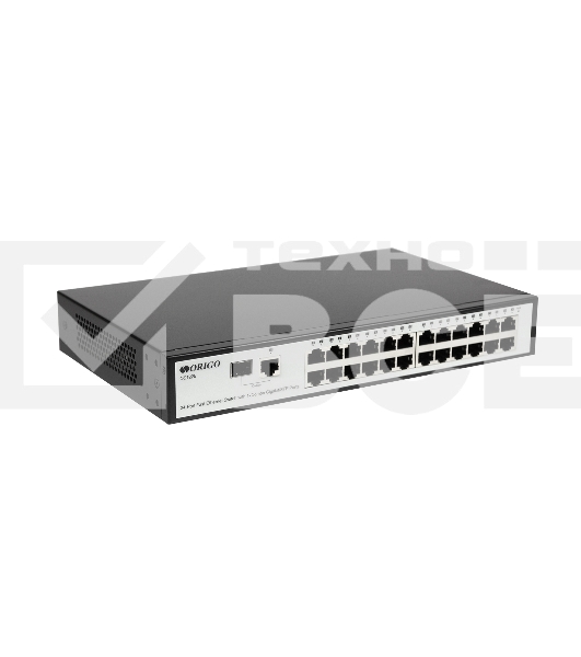Неуправляемый 25-портовый коммутатор 100 Мбит/с ORIGO OS1225/A1A с гигабитным комбо-портом