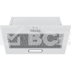 Вытяжка встраиваемая Midea MH60I301W белый управление: кнопочное (1 мотор), фото4