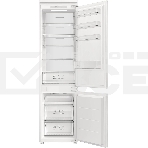 Встраиваемый холодильник Hyundai HBR 1941 2-хкамерн. белый инвертер, фото3