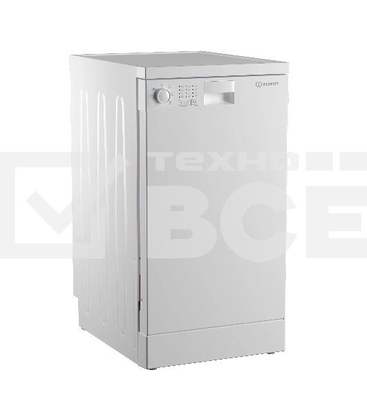 Посудомоечная машина Indesit DFS 2A59 отдельностоящая, белый, 44.8 см, 9 компл., 55 дБ, класс: А