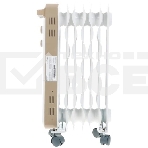 Масляный обогреватель Electrolux EOH/M-9157, белый, 1500 Вт, 20 м2, термостат, фото6