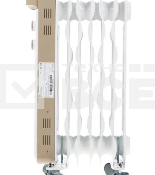Масляный обогреватель Electrolux EOH/M-9157, белый, 1500 Вт, 20 м2, термостат