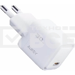 Сетевое зарядное устройство Aukey Comet Mini 30W белый, фото 1