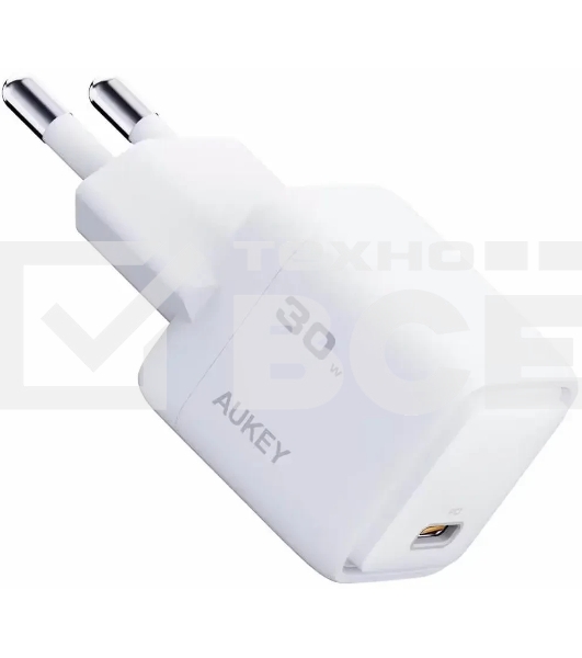 Сетевое зарядное устройство Aukey Comet Mini 30W белый