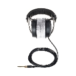 Проводные наушники Beyerdynamic DT 990 PRO 80 OHMS черный/серый, полноразмерные, открытая конструкция, велюровые амбушюры, фото5