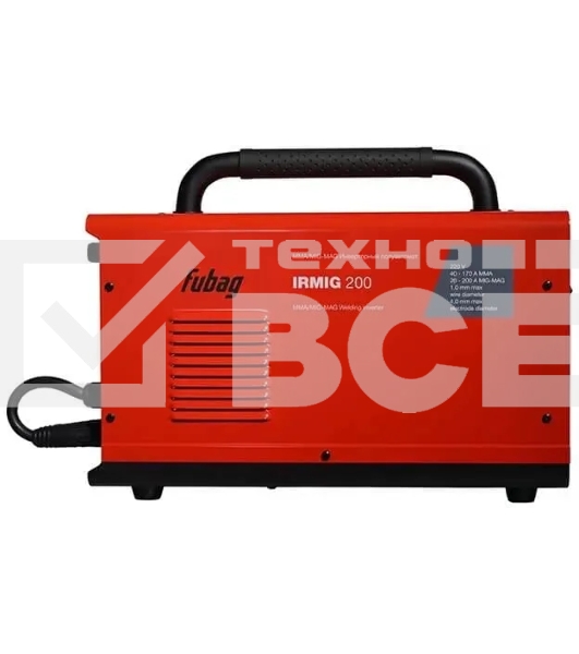 Сварочный полуавтомат Fubag IRMIG 200 инвертор MIG-MAG/ММА 10.3кВт