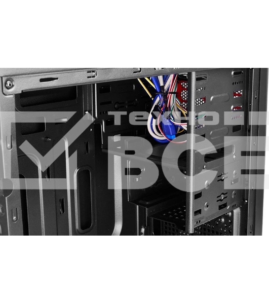 Компьютерный корпус Deepcool SMARTER, mATX/mini-ITX, без БП, 1x USB 3.0, 1x USB 2.0.