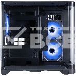 Компьютерный корпус 1STPLAYER UVIEW UV5 ARGB черный mATX 3x120мм ARGB fans UV5-BK-2FC7R-1FC7, фото3