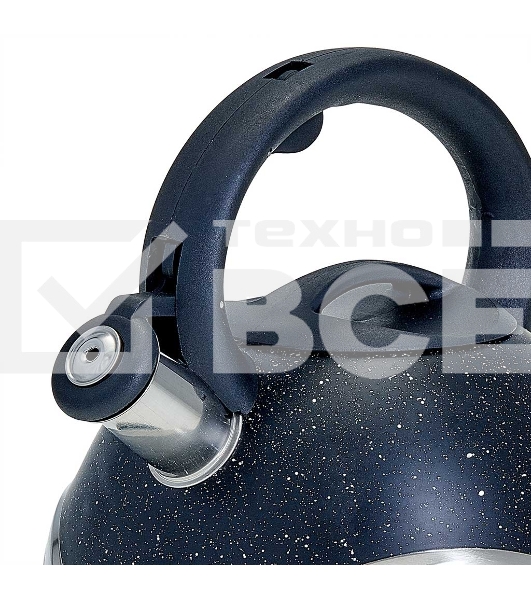 Чайник для плиты со свистком WEBBER BE-0574 3 л черный