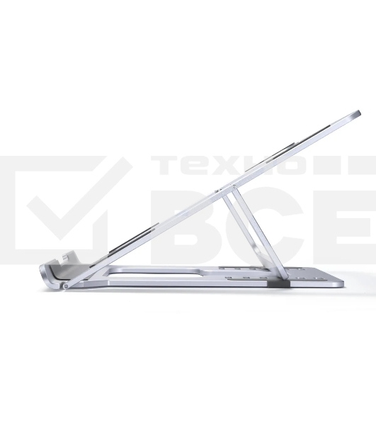 Подставка для ноутбука Buro BU-LS120 238x17x215мм 450г алюминий серебристый