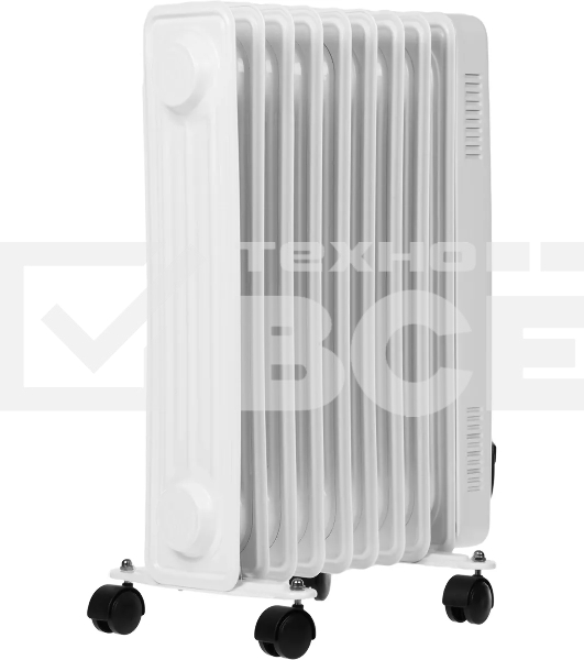 Радиатор масляный Royal Clima ROR-FR9-2000M 2000Вт белый/черный